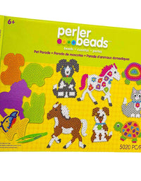 Perler Pet Parade Deluxe Fuse Bead Craft Activity Kit, 5020 pcs
