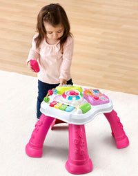 VTech Sit-To-Stand Learn & Discover Table, Pink

