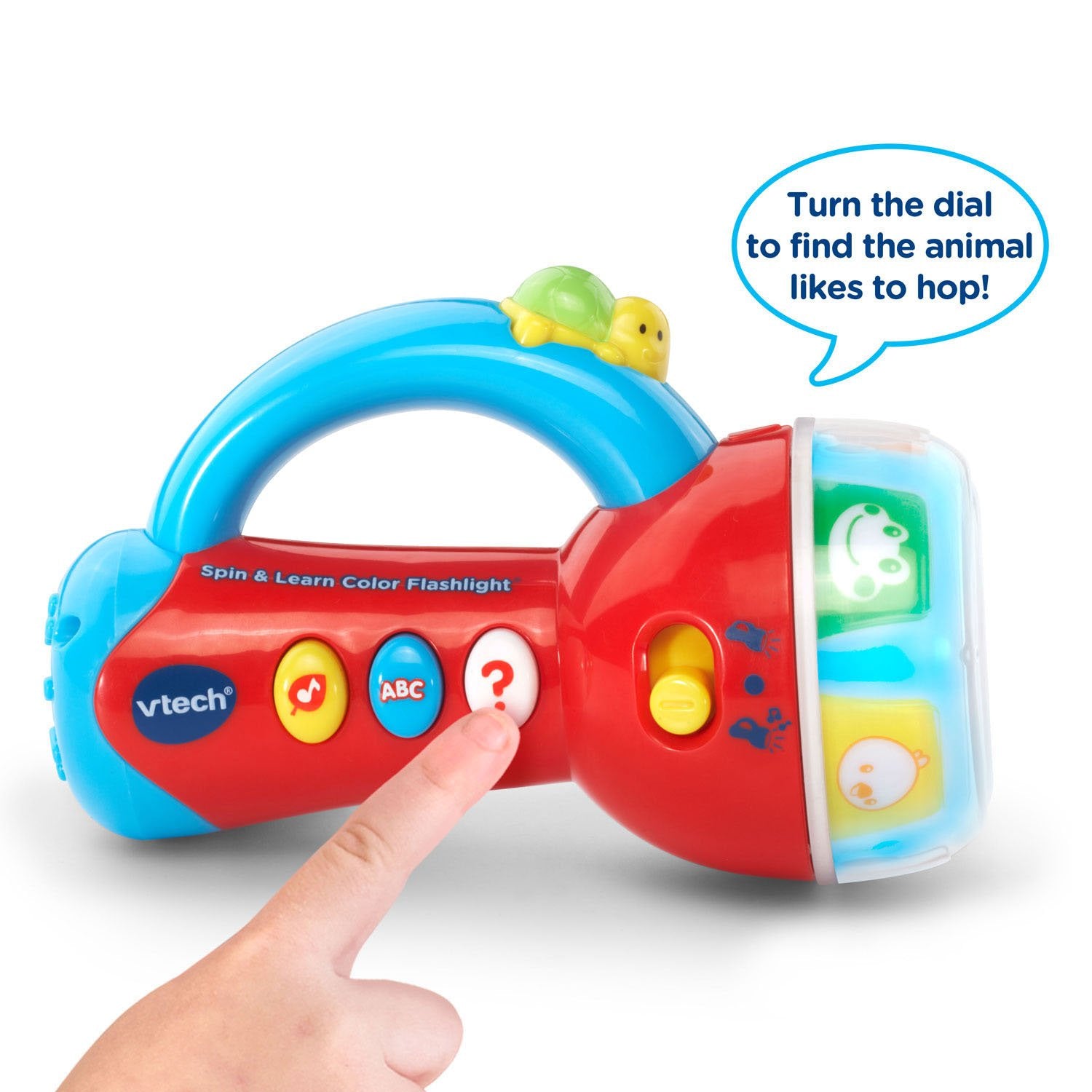 VTech Spin & Learn Color Flashlight, Red