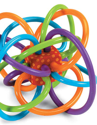 Manhattan Toy Winkel Rattle & Sensory Teether Toy
