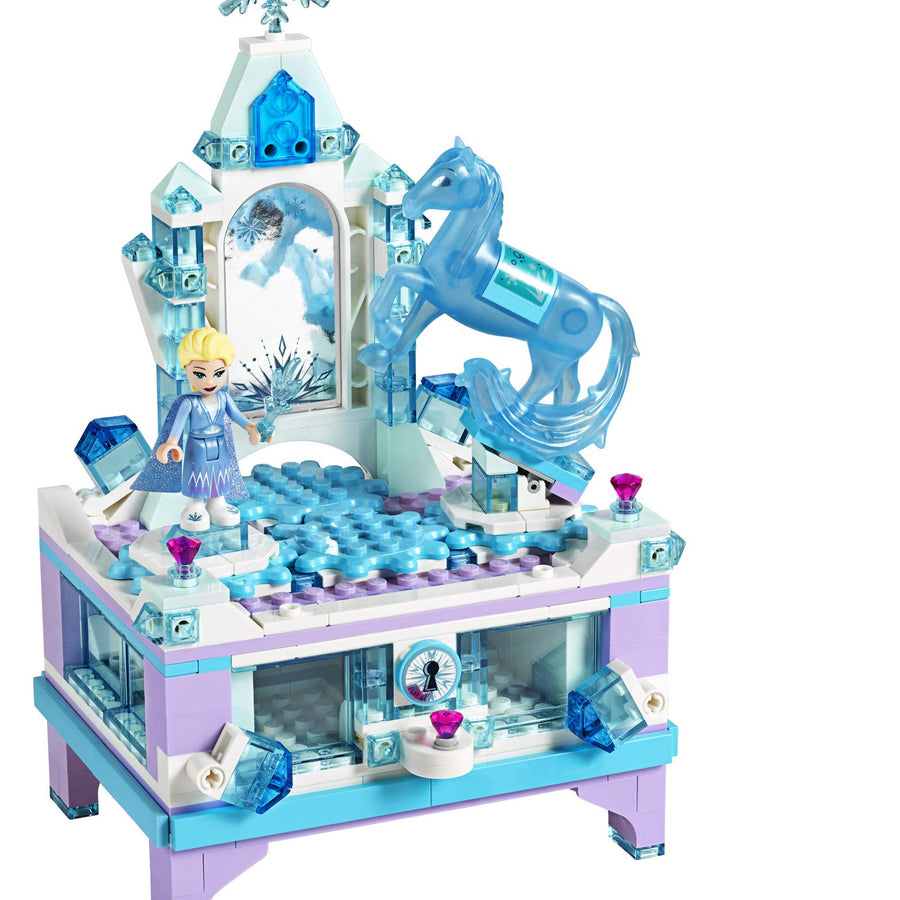 LEGO Disney Frozen II Elsa’s Jewelry Box Creation 41168 Disney Jewelry Box Building Kit with Elsa Mini Doll and Nokk Figure for Creative Play (300 Pieces)