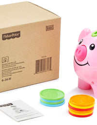 Fisher-Price Laugh & Learn Smart Stages Piggy Bank, Cha-ching! Get Ready To Cash In On Playtime Fun And Learning!
