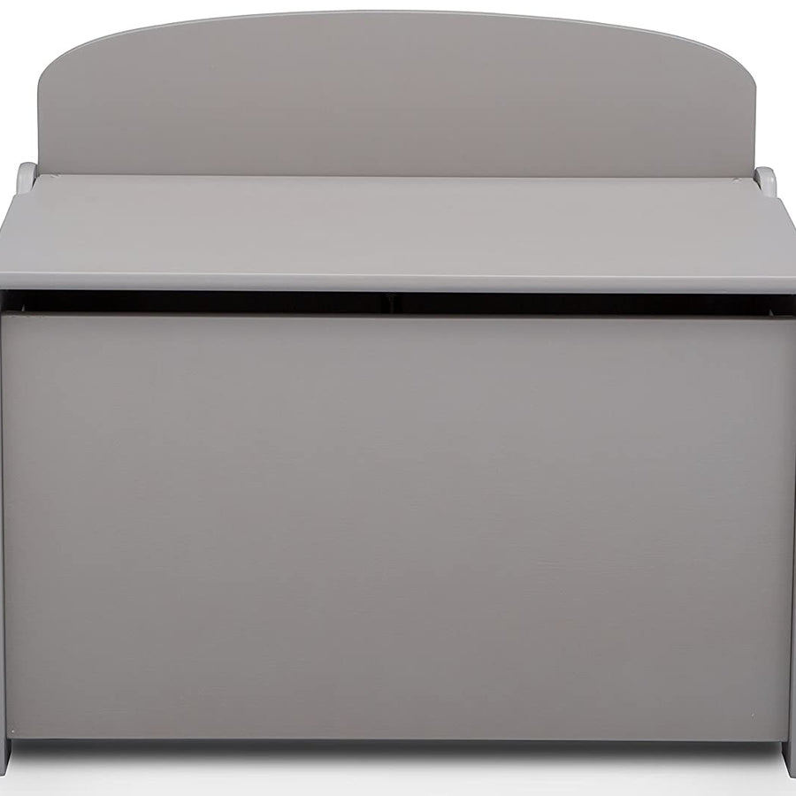 Delta Children MySize Deluxe Toy Box, Grey