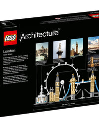 LEGO Architecture London Skyline Collection 21034 Building Set Model Kit and Gift for Kids and Adults (468 Pieces)
