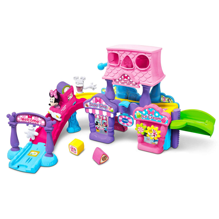 VTech Go! Go! Smart Wheels - Disney Minnie Mouse Ice Cream Parlor, Pink