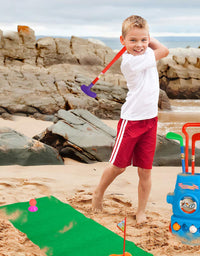 Meland Kids Golf Club Set - Toddler Golf Ball Game Play Set Sports Toys Gift for Boys Girls 3 4 5 6 Year Old
