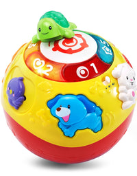 VTech Wiggle and Crawl Ball,Multicolor
