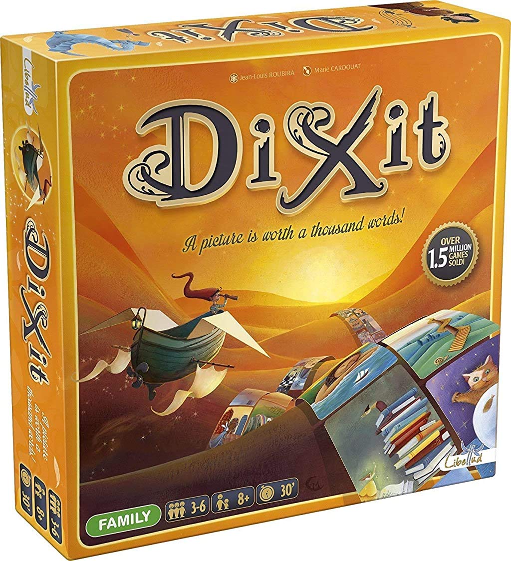 Dixit Board Game | Storytelling Game for Kids and Adults | Fun Family Board Game | Creative Kids Game | Ages 8 and up | 3-6 Players | Average Playtime 30 Minutes | Made by Libellud