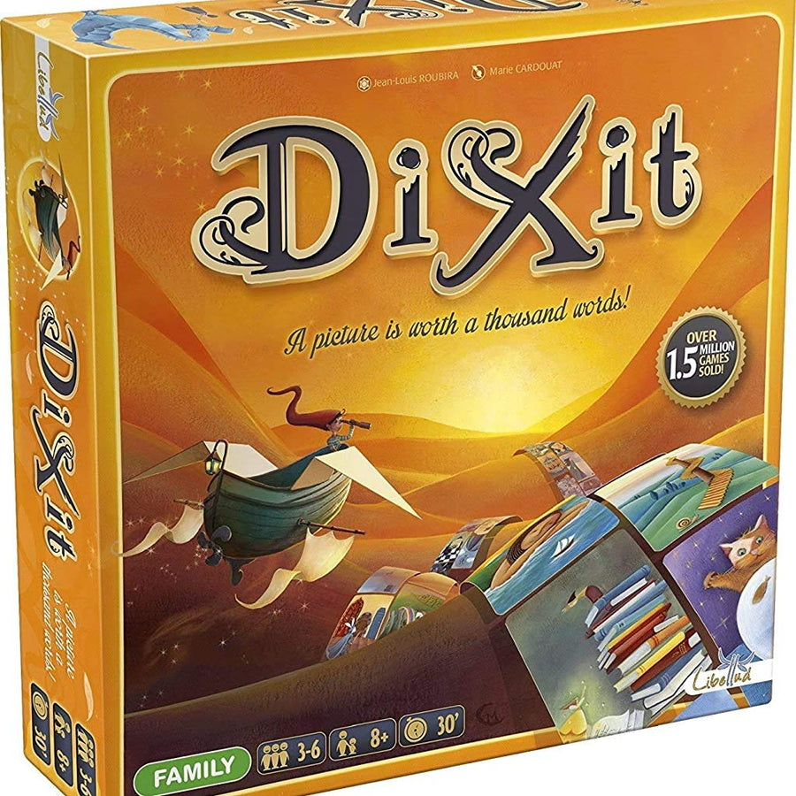 Dixit Board Game | Storytelling Game for Kids and Adults | Fun Family Board Game | Creative Kids Game | Ages 8 and up | 3-6 Players | Average Playtime 30 Minutes | Made by Libellud