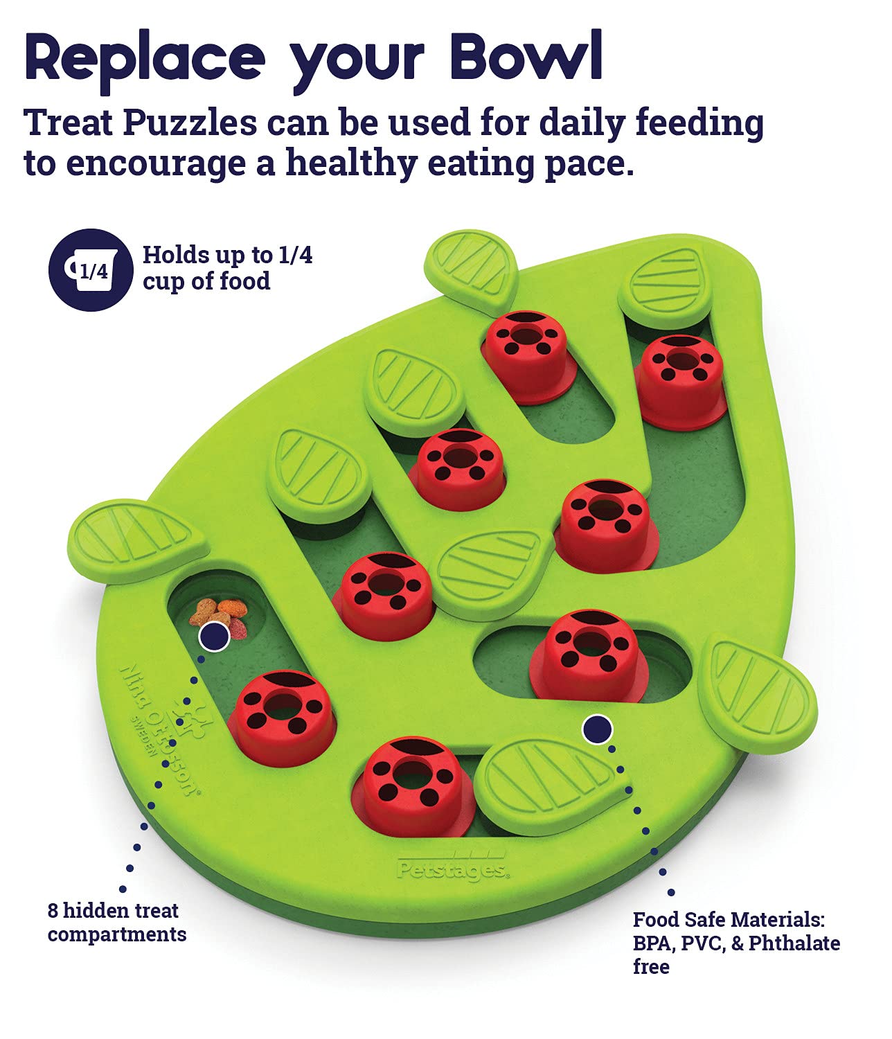 Petstages Interactive Cat Puzzles, Slow Feeders, and Treat Dispensing Toys