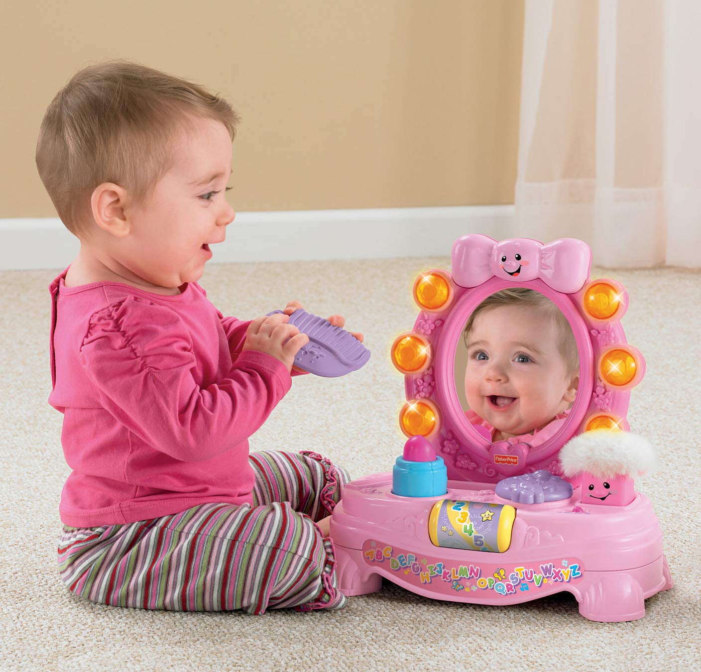 Fisher-Price Laugh & Learn Magical Musical Mirror [Amazon Exclusive]