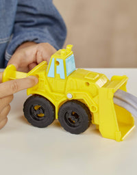 Play-Doh Wheels Excavator and Loader Toy Construction Trucks with Non-Toxic Sand Buildin' Compound Plus 2 Additional Colors (Amazon Exclusive)

