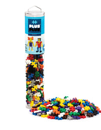 PLUS PLUS - 240 Piece Basic Mix - Construction Building Stem/Steam Toy, Mini Puzzle Blocks for Kids
