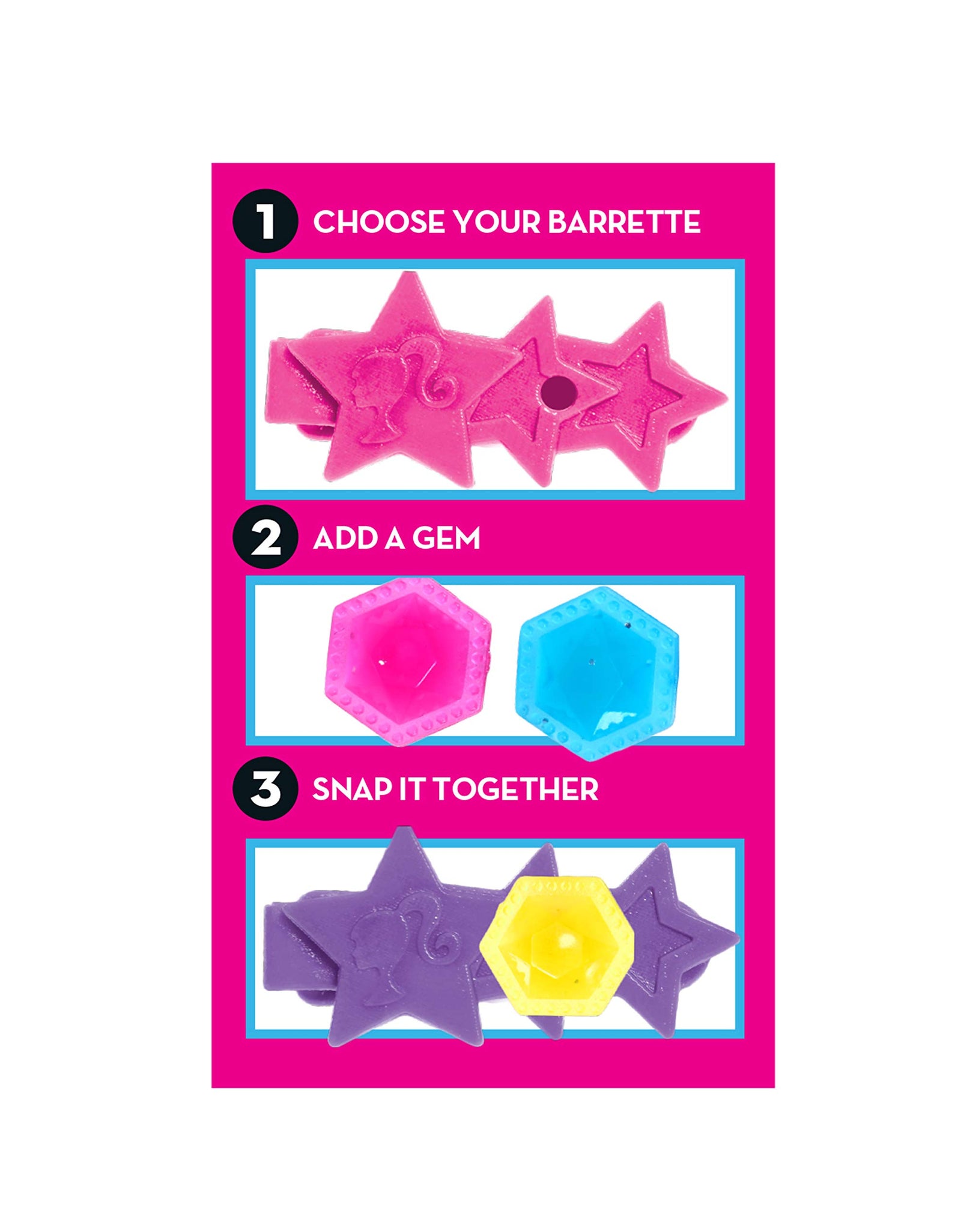 Barbie Fashionistas 8-Inch Styling Head, Blonde, 20 Pieces Include Styling Accessories, Hair Styling for Kids, by Just Play