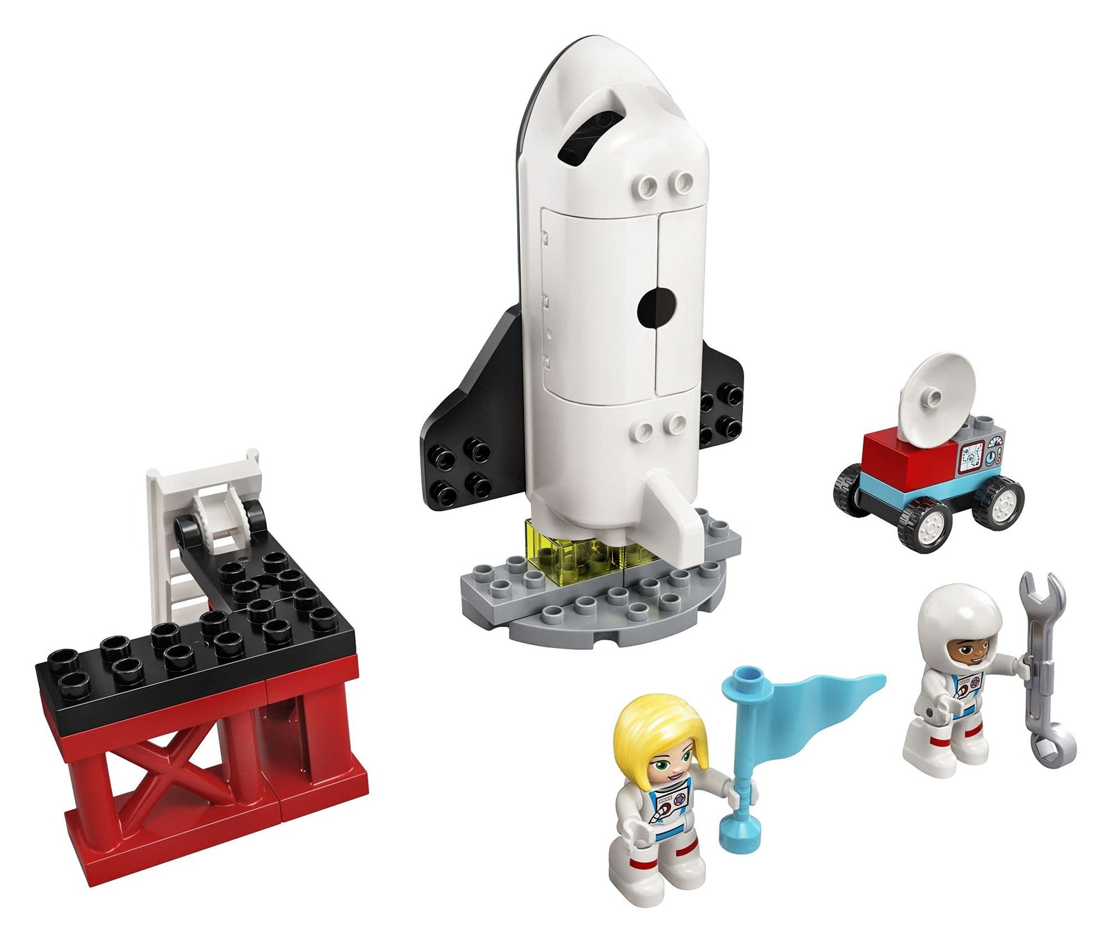 LEGO DUPLO Town Space Shuttle Mission 10944 Building Toy; Space Shuttle Creative Learning Playset, New 2021 (23 Pieces)