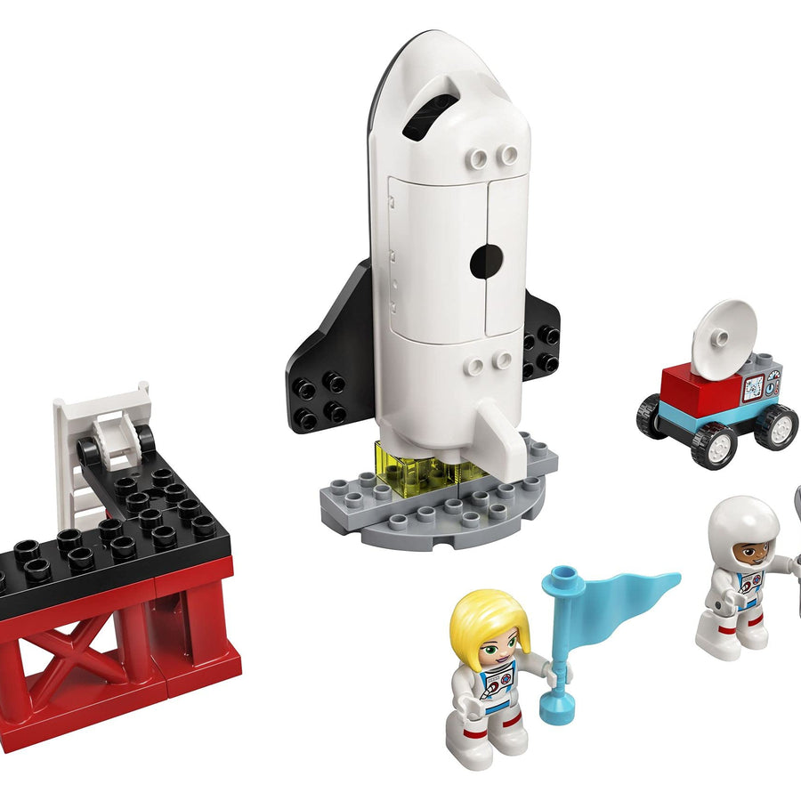 LEGO DUPLO Town Space Shuttle Mission 10944 Building Toy; Space Shuttle Creative Learning Playset, New 2021 (23 Pieces)