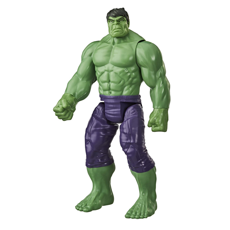 Marvel Avengers Titan Hero Series Blast Gear Deluxe Hulk Action Figure, 30-cm Toy, Inspired byMarvel Comics, for Children Aged 4 and Up