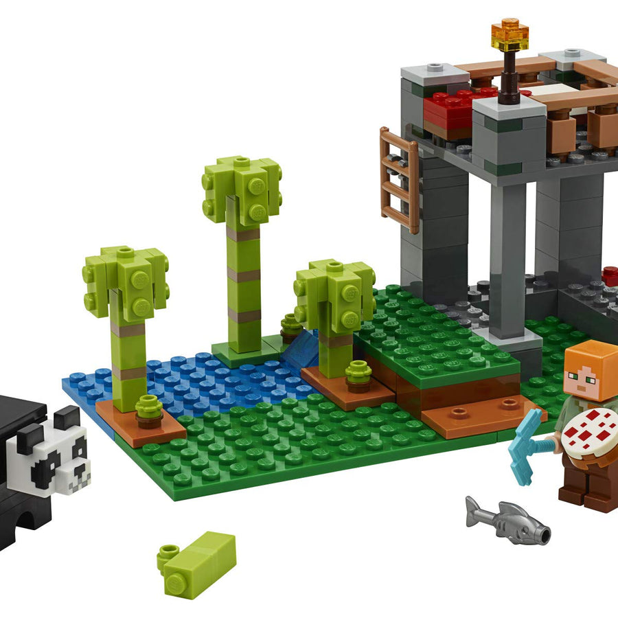 LEGO Minecraft The Panda Nursery 21158 Construction Toy for Kids, Great Gift for Fans of Minecraft and Pandas (204 Pieces)
