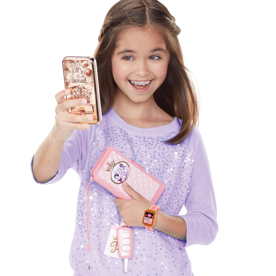 Disney Princess Style Collection Role Play Set with Toy Smartphone and Watch for Girls [Amazon Exclusive]