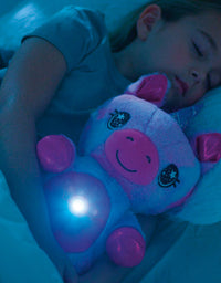 Ontel Star Belly Dream Lites, Stuffed Animal Night Light, Magical Pink and Purple Unicorn, As Seen on TV
