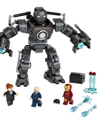 LEGO Marvel Iron Man: Iron Monger Mayhem 76190 Collectible Building Kit with Iron Man, Obadiah Stane and Pepper Potts; New 2021 (479 Pieces)
