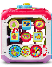 VTech Sort and Discovery Activity Cube (Frustration Free Packaging), Pink

