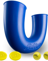 pindaloo Skill Game Toy with 2 Balls- Gifts for Kids and Adults Indoor & Outdoor Games, Ball Toys for Boys, Girls, & Teens - Gift Ideas for Teens, Fun Stuff , Develops Motor & Juggling Skills -Blue
