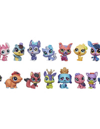 Littlest Pet Shop Pet Party Spectacular Collector Pack Toy, Includes 15 Pets, Ages 4 and Up(Amazon Exclusive) , Black
