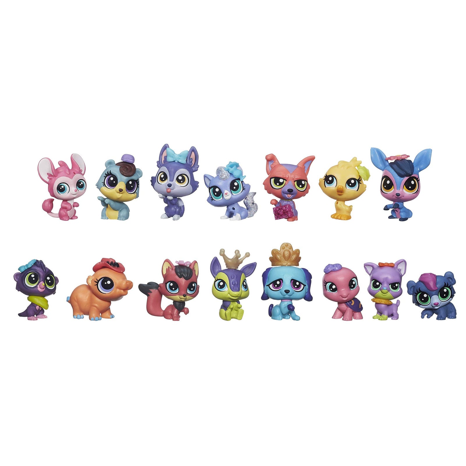 Littlest Pet Shop Pet Party Spectacular Collector Pack Toy, Includes 15 Pets, Ages 4 and Up(Amazon Exclusive) , Black