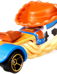 Disney and Pixar Toy Story 4 Character Cars by Hot Wheels 1:64 Scale Woody, Buzz Lightyear, Bo Peep, Forky, Ducky and Bunny, and Rex Ages 3 And Up [Amazon Exclusive]
