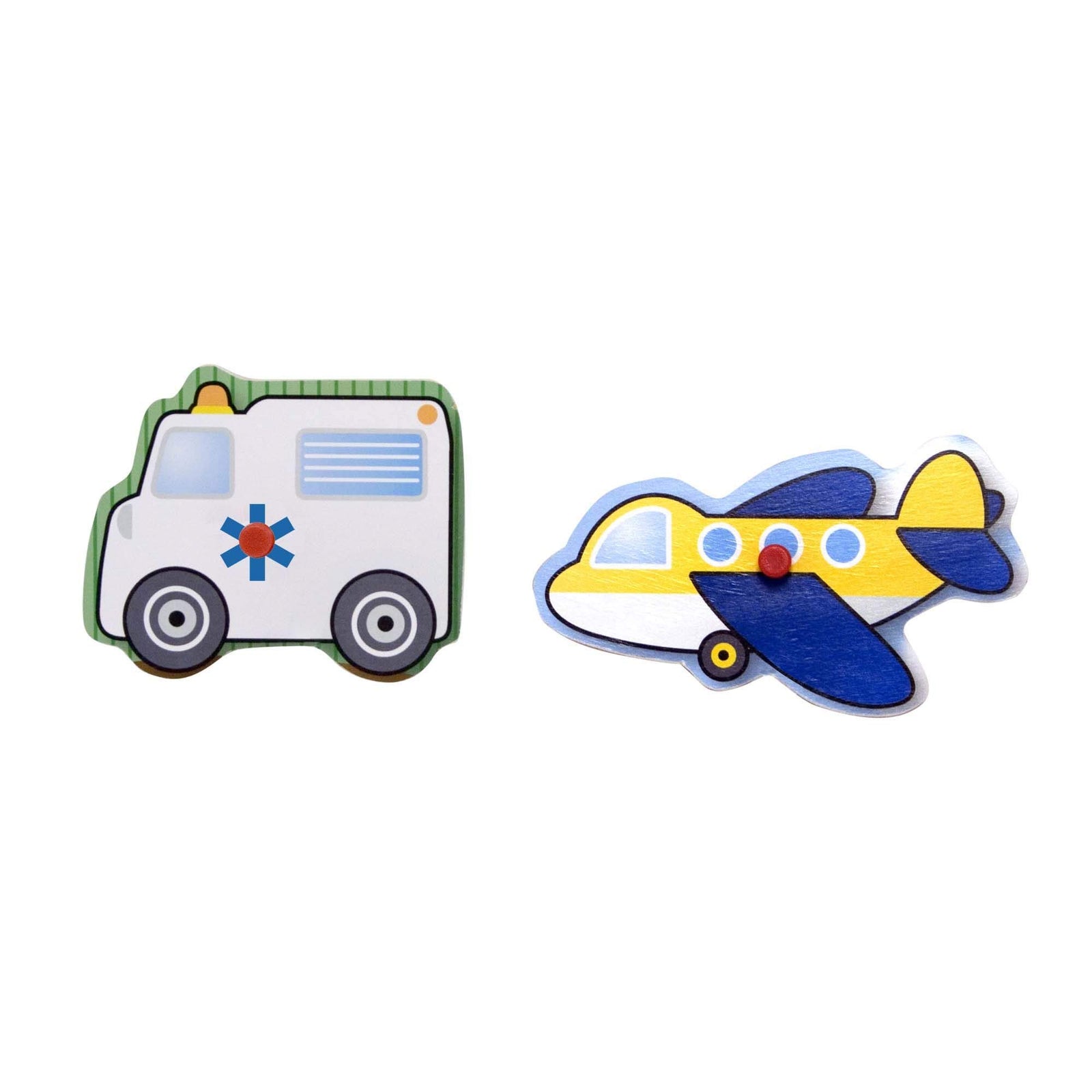 Melissa & Doug Vehicles Wooden Peg Puzzle (8 pcs)