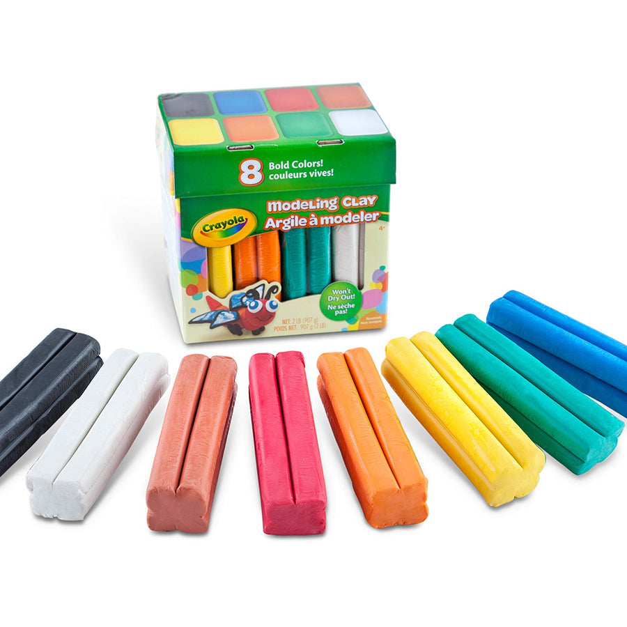 Crayola Modeling Clay in Bold Colors, 2lbs, Gift for Kids, Ages 4 & Up