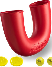 pindaloo Skill Game Toy with 2 Balls- Gifts for Kids and Adults Indoor & Outdoor Games, Ball Toys for Boys, Girls, & Teens - Gift Ideas for Teens, Fun Stuff , Develops Motor & Juggling Skills -Blue
