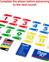 Phase 10 Card Game with 108 Cards, Makes a Great Gift for Kids, Family or Adult Game Night, Ages 7 Years and Older [Amazon Exclusive]
