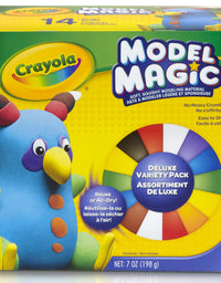 Crayola Model Magic, Modeling Clay Alternative, Gifts for Kids, 14 Single Packs
