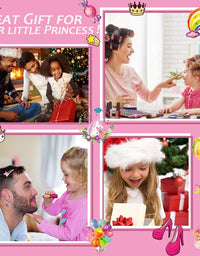 Kids Washable Makeup Girls Toys - Real Make Up Set Washable Make up Kit for Toddler Kids Girl Children Princess Pretend Play Christmas Birthday Gift Toys for Girl Aged 3 4 5 6
