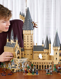 LEGO Harry Potter Hogwarts Castle 71043 Castle Model Building Kit with Harry Potter Figures Gryffindor, Hufflepuff, and More (6,020 Pieces)
