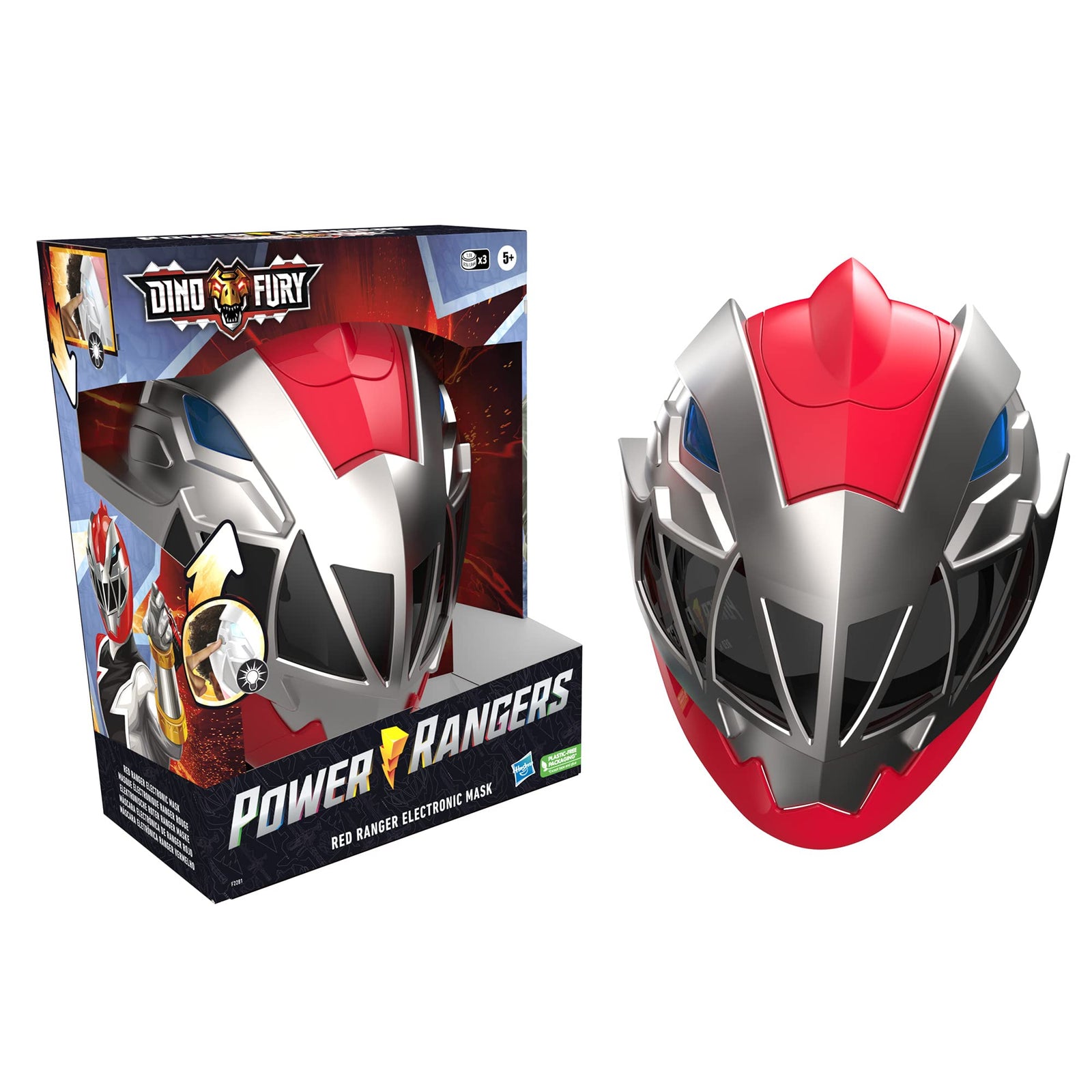 Power Rangers PRG DNF RED Ranger Electronic MASK