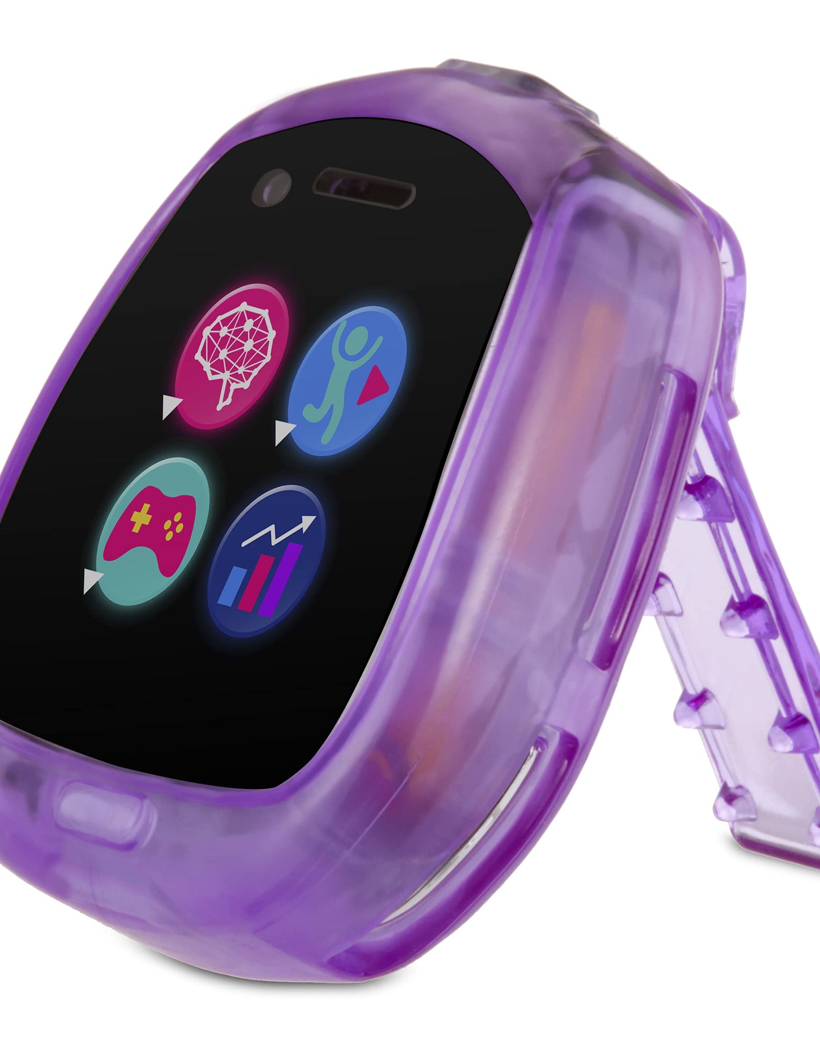 Little Tikes Tobi 2 Robot Purple Smartwatch- 2 Cameras, Interactive Robot, Games, Videos, Selfies, Pedometer & More, Touchscreen, Parental Control- Stem Gifts, Smartwatch for Kids Boys Girls 6 7 8+