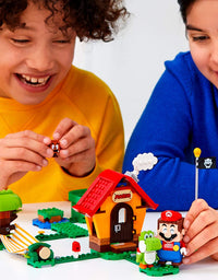 LEGO Super Mario Mario’s House & Yoshi Expansion Set 71367 Building Kit, Collectible Toy to Combine with The Super Mario Adventures with Mario Starter Course (71360) Set (205 Pieces)
