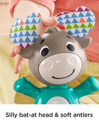 Fisher-Price Linkimals Musical Moose - Interactive Educational Toy with Music and Lights for Baby Ages 9 Months & Up

