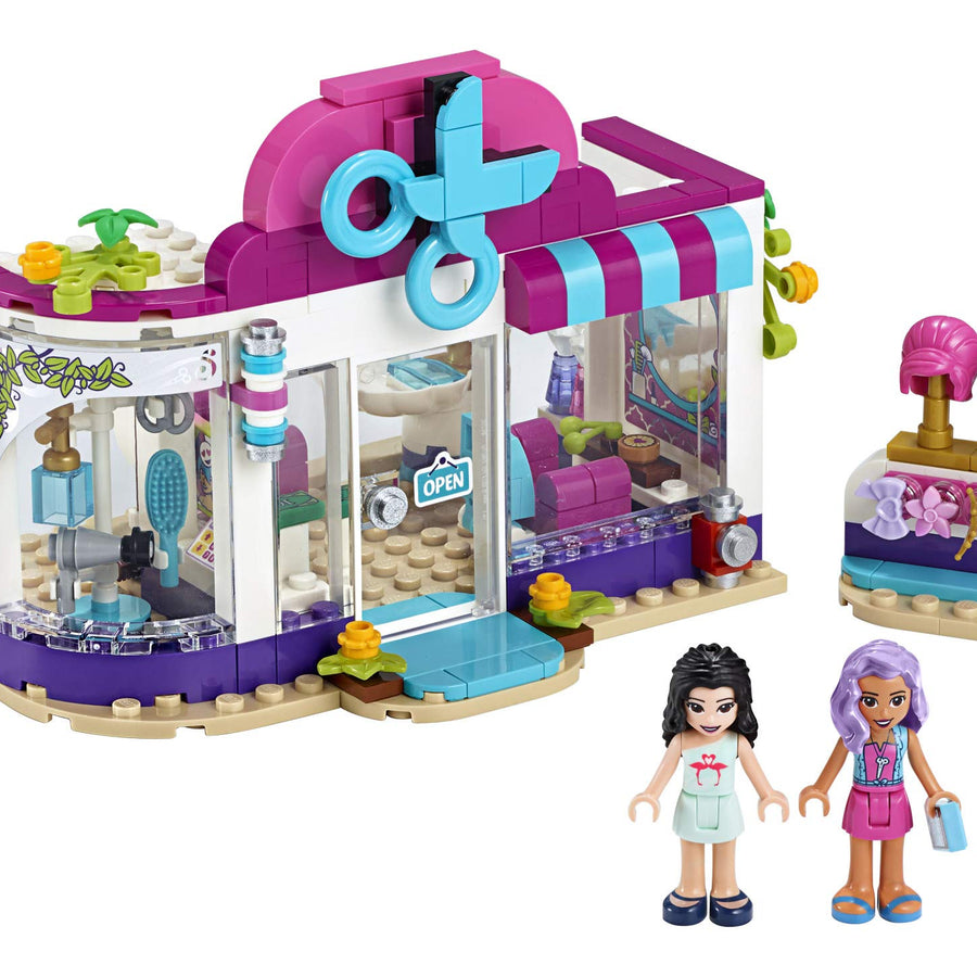 LEGO Friends Heartlake City Play Hair Salon Fun Toy 41391 Building Kit, Featuring Friends Character Emma (235 Pieces)