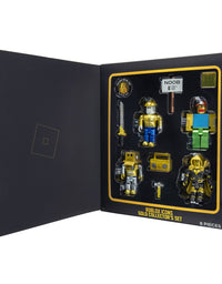 Roblox Action Collection - 15th Anniversary Icons Gold Collector's Set [Includes Exclusive Virtual Item]
