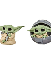 Star Wars The Bounty Collection Series 2 The Child Collectible Toys 2.2-Inch Child Pram, Mandalorian Necklace Figure 2-Pack
