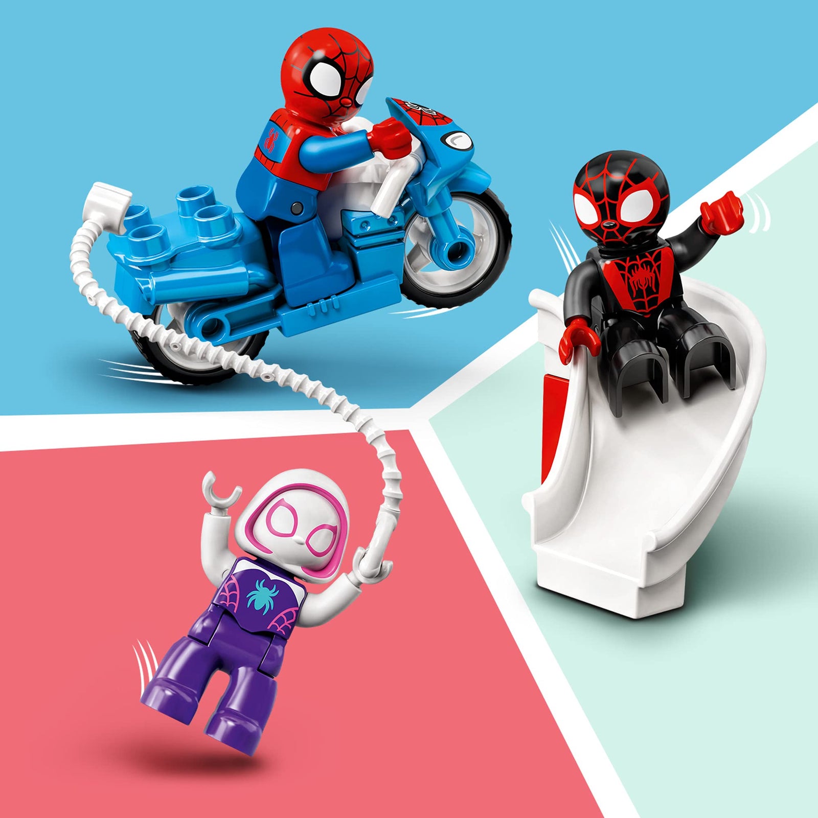 LEGO DUPLO Marvel Spider-Man Headquarters 10940 Spidey and His Amazing Friends TV Show Building Toy for Kids; New 2021 (36 Pieces)