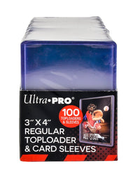 Toploaders and Clear Sleeves for Collectible Trading Cards (100 ct.)
