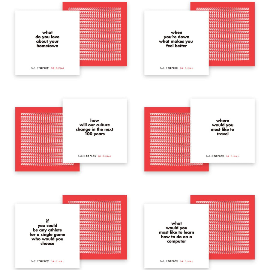 TableTopics Original - 10th Anniversary Edition: Questions to Start Great Conversations