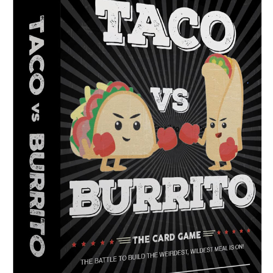 Taco vs Burrito - The Wildly Popular Surprisingly Strategic Card Game Created by a 7 Year Old - A Perfect Family-Friendly Party Game for Kids, Teens & Adults!