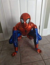 BCD-PRO Superhero Spiderman Airwalker Balloon Medium Size for Kid Toddler Birthday Decoration
