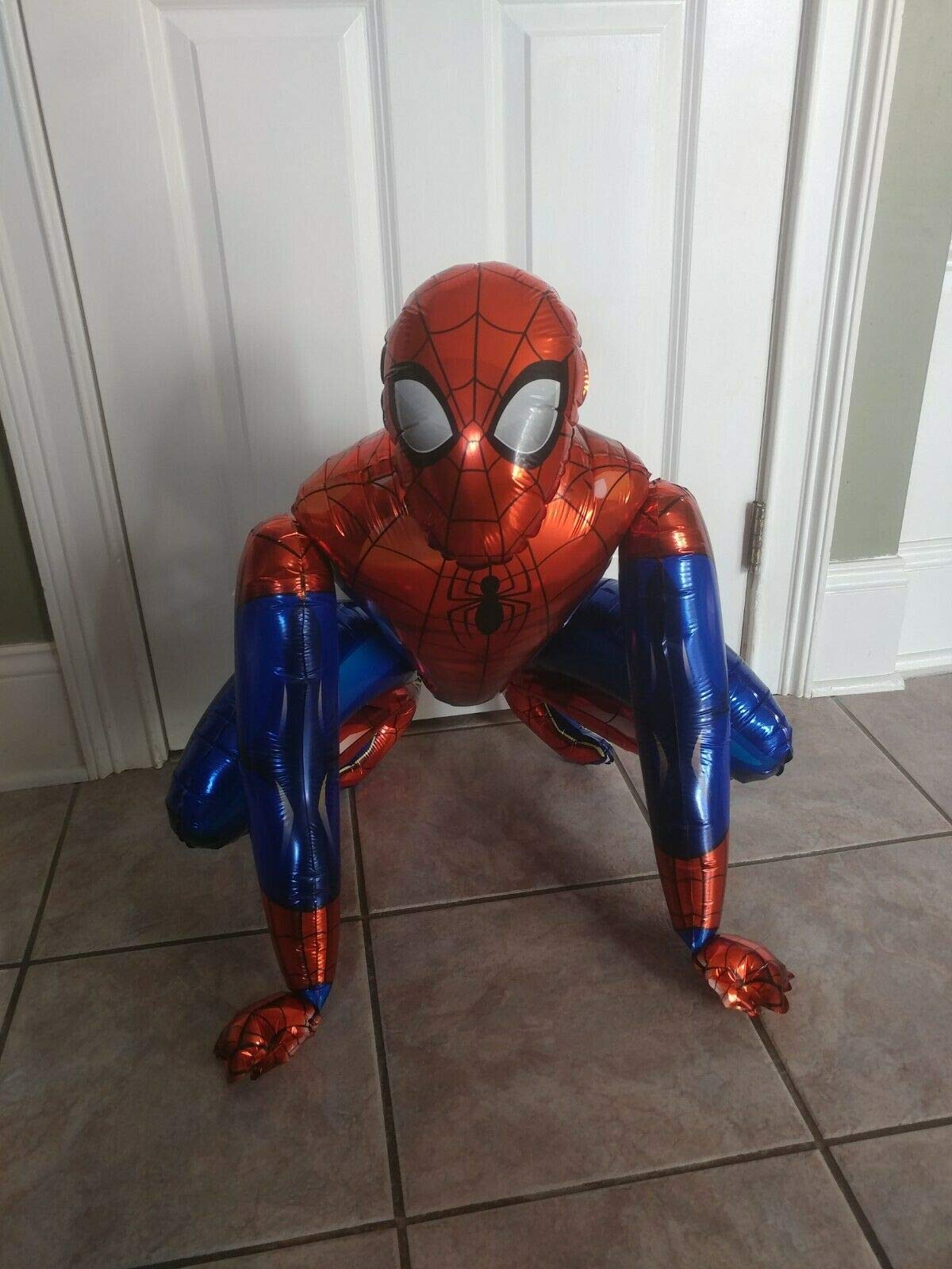 BCD-PRO Superhero Spiderman Airwalker Balloon Medium Size for Kid Toddler Birthday Decoration